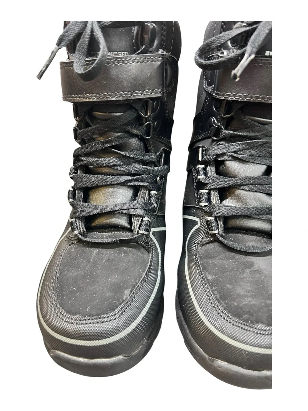 Rugged Outback Kids Winter Snow Boots Black Size 2